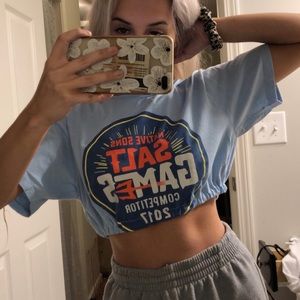 Cinch Waist Handmade Top